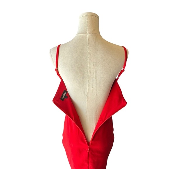 NOOKIE x Revolve - Billie Mini Dress in Flame Red Sz S - Picture 7 of 9